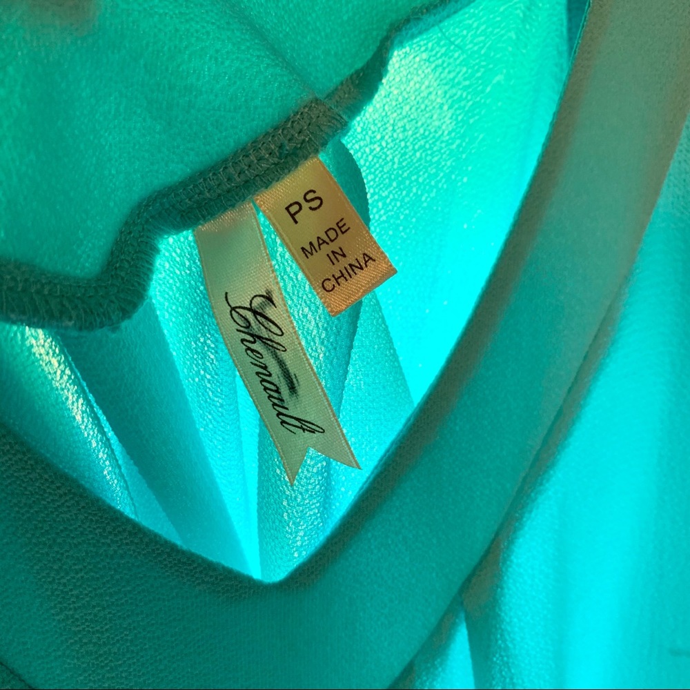 Turquoise Blouse - Picture 3 of 4